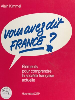 cover image of Vous avez dit France ?